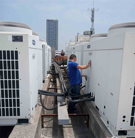 叙永中央空调制热和不制冷系统维修方法